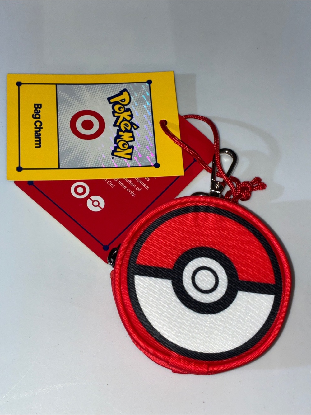 Poke ball Bag charm